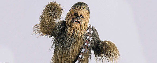 Make Chewbacca Sounds Discount - Wednesday September 9th