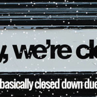 Closed for Snow Day - Saturday January 7th