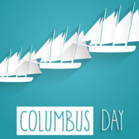 Columbus Day Discount - Monday October 10th