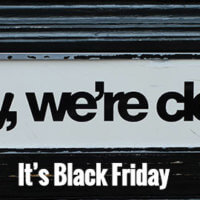 Closed on Black Friday - Friday November 24th